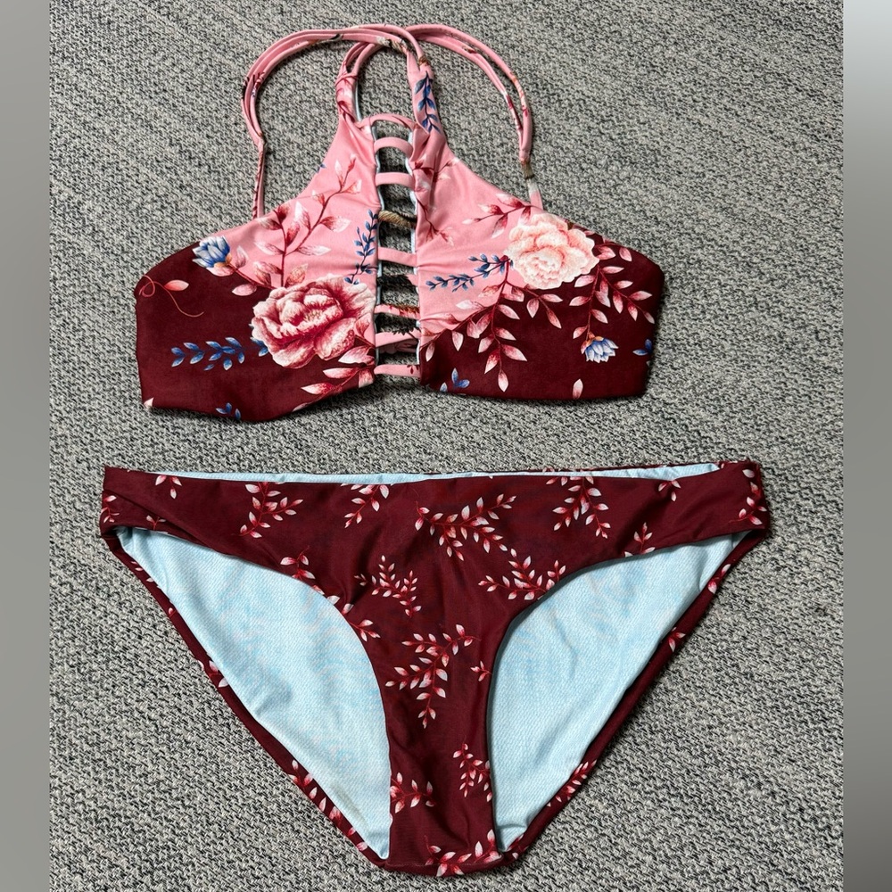 AGUA BENDITA BIKINI bottom and top size S 
*top tag missed
Perfect condition